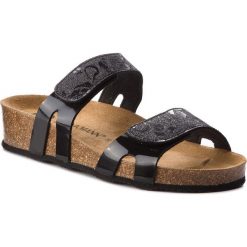 Klapki DR. BRINKMANN - 701221 Schwarz 1. Czarne klapki damskie Dr. Brinkmann, ze skóry ekologicznej. Za 159.00 zł.