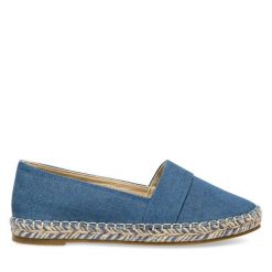 Espadryle Jenny Fairy. Niebieskie espadryle damskie Jenny Fairy, bez wzorów, bez obcasa, bez zapięcia. Za 47.99 zł.