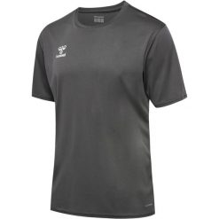 Niezbędna koszulka Hummel. Niebieskie t-shirty damskie Hummel, s, bez wzorów, z dzianiny, klasyczne, bez kołnierzyka. Za 121.50 zł.