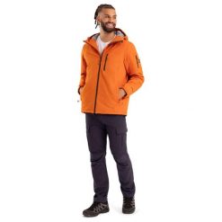 Trespass Kirkbost - Męska kurtka outdoorowa Orange Spice. Brązowe kurtki męskie Trespass, m, bez wzorów, z puchu, sportowe, bez kaptura. Za 475.99 zł.