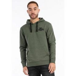 Bluza z kapturem o regularnym kroju Lonsdale Maywick. Czarne bluzy męskie Lonsdale, xl, bez wzorów, z dresówki, z kapturem. Za 279.00 zł.