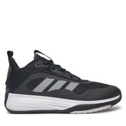 Buty do koszykówki adidas. Czarne buty sportowe męskie Adidas, bez zapięcia, do koszykówki. Za 239.99 zł.