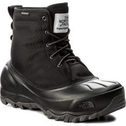 Śniegowce THE NORTH FACE - Tsumoru Boot T93MKTWE3 Tnf Black/Dark Gull Grey. Czarne kozaki damskie The North Face, z gumy. W wyprzedaży za 329.00 zł.