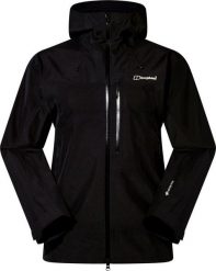 Kurtka z membraną Berghaus M RIDGE-SEEKER GTX JKT BLK/BLK roz. M. Czerwone kurtki męskie Berghaus, m, bez wzorów, bez kaptura. Za 1,019.60 zł.