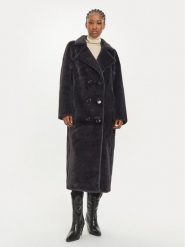 MICHAEL Michael Kors Futro 77B1401M52 Granatowy Oversize. Niebieskie płaszcze damskie MICHAEL Michael Kors, l, bez wzorów, z futra, bez kaptura. Za 2,589.00 zł.