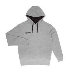 Bluza z kapturem Spalding Flow. Szare bluzy sportowe damskie Spalding, l, bez wzorów, z bawełny, z kapturem, na fitness i siłownię. Za 333.50 zł.
