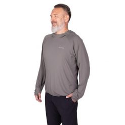 Bluza z kapturem męska Columbia Skien Valley Hoodie. Szare bluzy męskie Columbia, m, bez wzorów, z kapturem, trekkingowe. Za 229.99 zł.