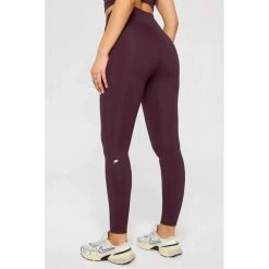 FABLETICS Damskie Legginsy Sportowe Wysoki Stan Fitness PowerHold Define. Czerwone legginsy damskie FABLETICS, l, bez wzorów, z elastanu, z podwyższonym stanem, długie, na fitness i siłownię. Za 299.99 zł.