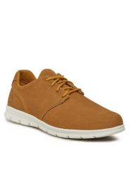 Timberland Półbuty Graydon Oxford Basic TB0A411H2311 Brązowy. Brązowe półbuty na co dzień męskie Timberland, z nubiku, bez zapięcia. Za 369.99 zł.