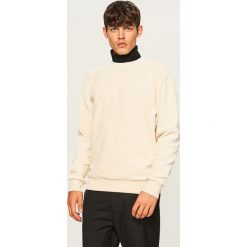 Bluza z prążkowanego weluru - Kremowy. Bluzy męskie marki KALENJI. W wyprzedaży za 59.99 zł.