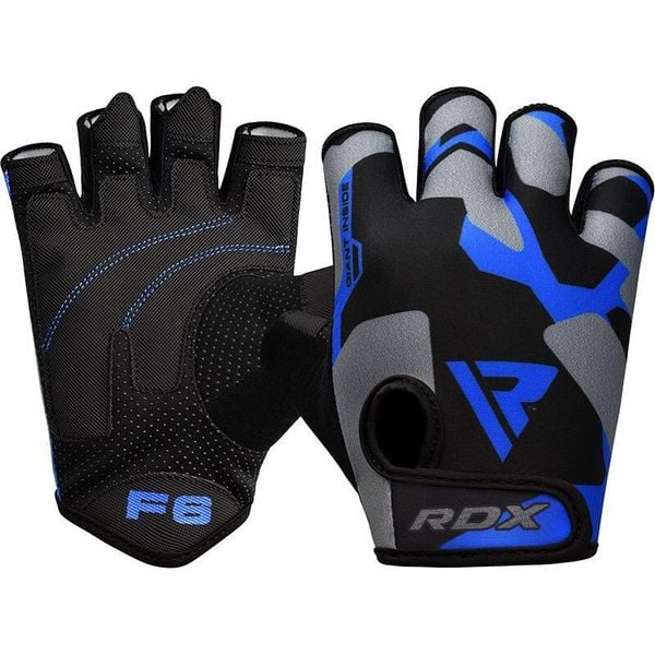 Rękawiczki RDX Sumblimation F6. Czarne rękawiczki męskie RDX SPORTS, bez wzorów, z elastanu. Za 62.99 zł.