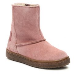 Śniegowce Naturino. Czerwone buty zimowe dziewczęce Naturino, bez zapięcia. Za 669.99 zł.