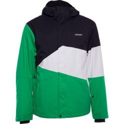 Kurtka narciarska "Inventorz" w kolorze czarno-biało-zielonym. Kurtki snowboardowe męskie Zimtstern, z materiału. W wyprzedaży za 646.95 zł.