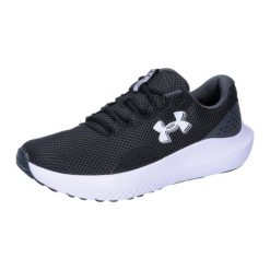 Trenerzy Under Armour Charged Surge 4. Czarne buty sportowe męskie Under Armour, z materiału, bez zapięcia, do biegania. Za 292.50 zł.
