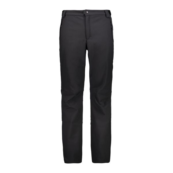 Spodnie softshell męskie CMP Long 3A01487. Czarne spodnie sportowe męskie CMP, m, bez wzorów, z softshellu, trekkingowe. Za 309.99 zł.