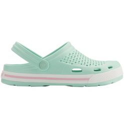 Klapki basenowe damskie Coqui Lindo. Białe klapki damskie Coqui, bez wzorów, sportowe, bez obcasa. Za 151.99 zł.