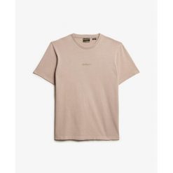 T-shirt z micro-logo Superdry. Brązowe t-shirty męskie Superdry., m, bez wzorów, bez kołnierzyka. Za 164.00 zł.