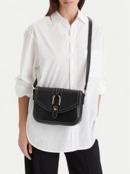 Beverly Hills Polo Club Torebka CEO-BHPC-C-014-09 Czarny. Czarne listonoszki damskie Beverly Hills Polo Club, bez wzorów, z materiału, bez dodatków. Za 186.99 zł.