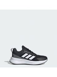 Adidas Sneakersy Fortarun 4.0 J JQ5167 Czarny. Czarne buty sportowe dziewczęce Adidas, bez wzorów, z materiału, bez zapięcia. Za 239.99 zł.