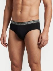 Emporio Armani Underwear Komplet slipów EM000258 AF20669 MC061 Czarny. Czarne slipki męskie Emporio Armani Underwear, m, bez wzorów, z bawełny. Za 249.99 zł.