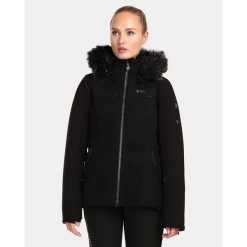Damska kurtka narciarska Kilpi EMILIN-W. Niebieskie bluzy sportowe damskie Kilpi, l, bez wzorów, bez kaptura, narciarskie. Za 752.55 zł.
