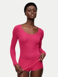 Triumph Koszulka piżamowa Bauty Layers 10225060 Różowy Slim Fit. Czerwone koszule nocne damskie Triumph, s, bez wzorów, z lyocellu, bez ramiączek. Za 104.00 zł.