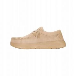 HeyDude Męskie Mokasyny Wally X Suede. Brązowe mokasyny męskie Hey dude, z materiału. Za 419.00 zł.