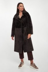 Futro damskie naturalne DIEGO M. Płaszcze damskie DIEGO M, m, bez wzorów, z futra, bez kaptura. W wyprzedaży za 5,816.85 zł.
