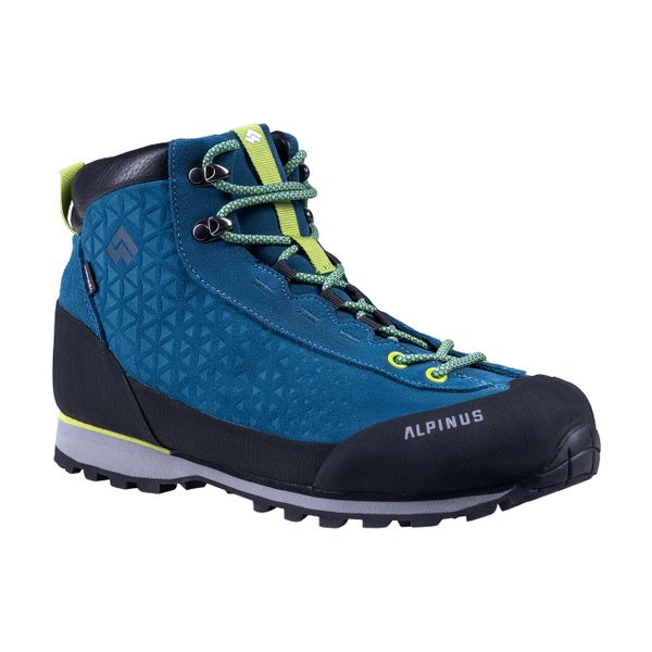 Buty trekkingowe wysokie męskie Alpinus Geres Mid HDTX M. Niebieskie trekkingi męskie Alpinus. Za 499.00 zł.