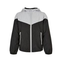 Kurtka Dla Chłopca Dwa Tony Tech Windrunner. Czarne kurtki i płaszcze dla chłopców Urban Classics, bez wzorów, sportowe, bez kaptura. Za 153.99 zł.
