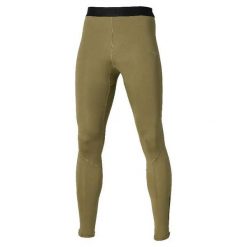 Legginsy Mizuno Core Impulse. Zielone legginsy sportowe męskie Mizuno, s, bez wzorów, z materiału, do biegania. Za 254.00 zł.