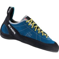 Buty wspinaczkowe męskie Scarpa HELIX. Niebieskie buty sportowe męskie Scarpa, bez zapięcia, wspinaczkowe. Za 389.99 zł.