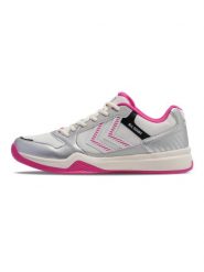 Damskie buty halowe Hummel All Court. Białe obuwie sportowe damskie Hummel, bez wzorów, z gumy, na fitness i siłownię. Za 237.00 zł.