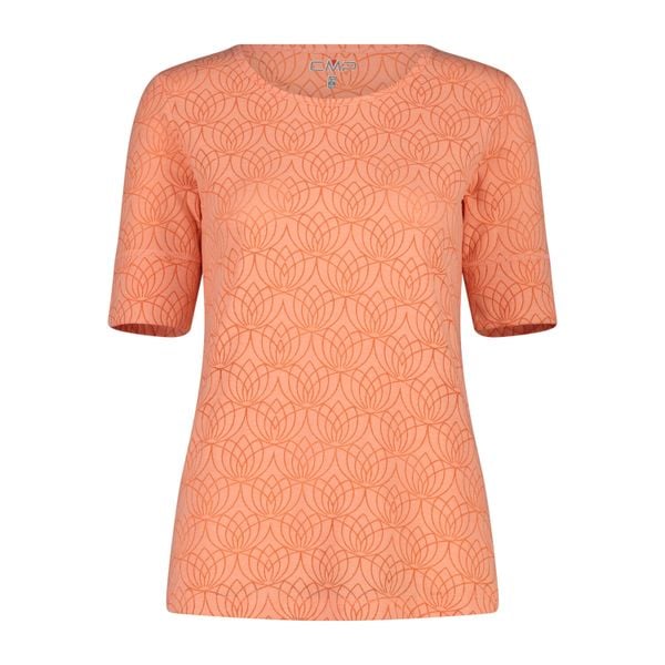 Koszulka damska CMP. Brązowe koszulki sportowe damskie CMP, xl, bez wzorów, eleganckie, bez kołnierzyka. Za 160.00 zł.