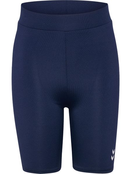 Szorty dziewczęce Hummel High Waist. Niebieskie spodenki dla dziewczynek Hummel, na jesień, bez wzorów, z materiału, eleganckie, z podwyższonym stanem. Za 113.00 zł.