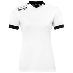 Damska koszulka Kempa Player. Białe koszulki sportowe damskie Kempa, xs, bez wzorów, sportowe, bez kołnierzyka. Za 121.50 zł.