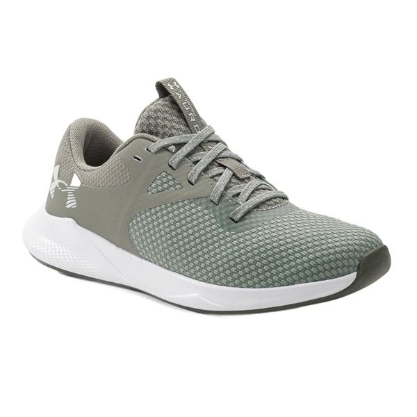 Buty treningowe damskie Under Armour W Charged Aurora 2. Zielone obuwie sportowe damskie Under Armour, bez wzorów. Za 189.99 zł.