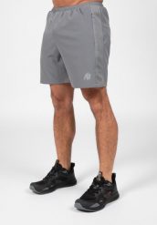 Lubec Szorty - Antracytowy. Szare krótkie spodenki sportowe męskie GORILLA WEAR, m, bez wzorów, na fitness i siłownię. Za 173.00 zł.