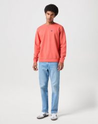 WRANGLER TEXAS MĘSKIE SPODNIE JEANSOWE JEANS DŻINSOWE CLEVER BLUE 112350816 W121018004. Niebieskie jeansy męskie Wrangler, biznesowe. Za 229.99 zł.