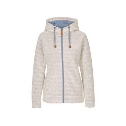 Trespass Ronee - damska bluza z kapturem w kolorze złamanej bieli. Czarne bluzy damskie Trespass, bez wzorów, z dżerseju, z kapturem, do jazdy konnej. Za 257.05 zł.