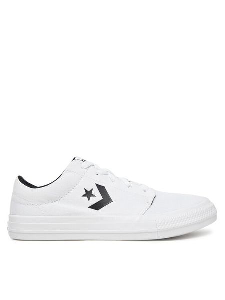 Converse Tenisówki LS VULC OX A14806C Biały. Białe trampki i tenisówki damskie Converse, bez wzorów, z materiału, bez zapięcia. Za 219.99 zł.