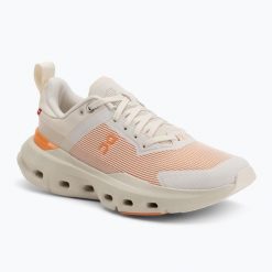 Buty treningowe damskie On Cloudpulse Next dew/tumeric. Brązowe obuwie sportowe damskie On, bez wzorów, na fitness i siłownię. Za 569.99 zł.
