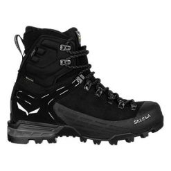 Damskie buty trekkingowe Salewa Ortles Ascent Mid Gtx. Czarne trekkingi damskie Salewa, na zimę, wspinaczkowe, gore-tex. Za 1,379.85 zł.