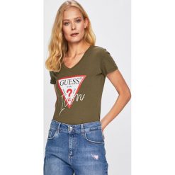 Guess Jeans - Top. Topy damskie marki Guess Jeans. Za 139.90 zł.