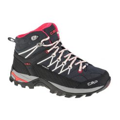 Buty trekkingowe damskie, CMP Rigel Mid. Białe trekkingi damskie CMP, outdoorowe. Za 369.99 zł.