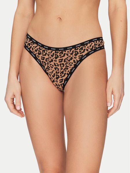 Guess Komplet stringów O5RG22 K6YW1 Kolorowy. Stringi damskie Guess, xs, z aplikacjami, z bawełny. Za 109.99 zł.