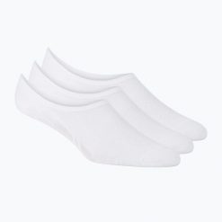 Skarpety damskie SKECHERS Non Terry No Show Liner 3. Białe skarpety damskie Skechers, z aplikacjami, z elastanu. Za 29.99 zł.