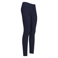 Dziewczęce legginsy jeździeckie o średniej przyczepności Imperial Riding Sofia. Niebieskie legginsy dla dziewczynek IMPERIAL RIDING, bez wzorów. W wyprzedaży za 257.00 zł.