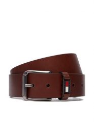 Tommy Jeans Pasek Tjm Tommy Roller Buckle 4.0 AM0AM14460 Brązowy. Brązowe paski damskie Tommy Jeans, bez wzorów, z jeansu. Za 209.99 zł.
