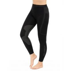 Legginsy termoaktywne Damskie Brubeck DRY. Czarne bielizna termoaktywna damska Brubeck, m, bez wzorów, z dzianiny, bez ramiączek, długie. Za 109.99 zł.
